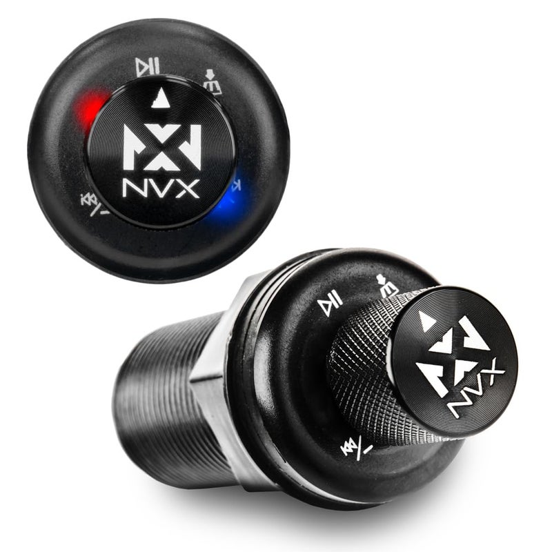 NVX XUBT3 Universal Bluetooth Audio Receiver & Volume/Playback Controller Knob for Cars, Trucks, Motorcycles, ATVs & Boats - Image 2